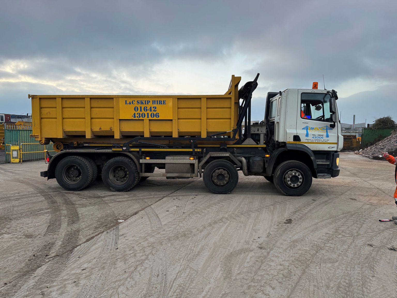 Roll On Roll Off Skips L&C Skip Hire